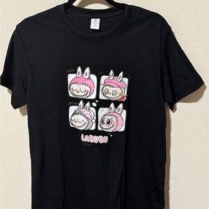 Graphic Tee with Cartoon Print